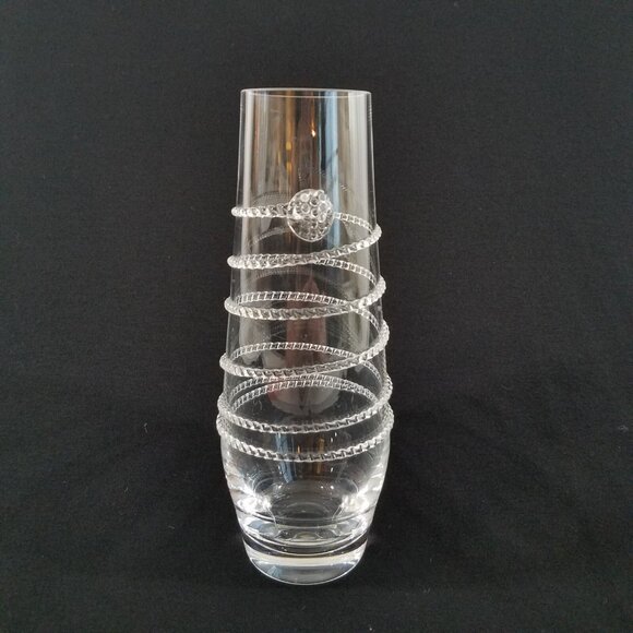 Juliska Amalia 7" X 2.75" Bud Vase Clear Glass